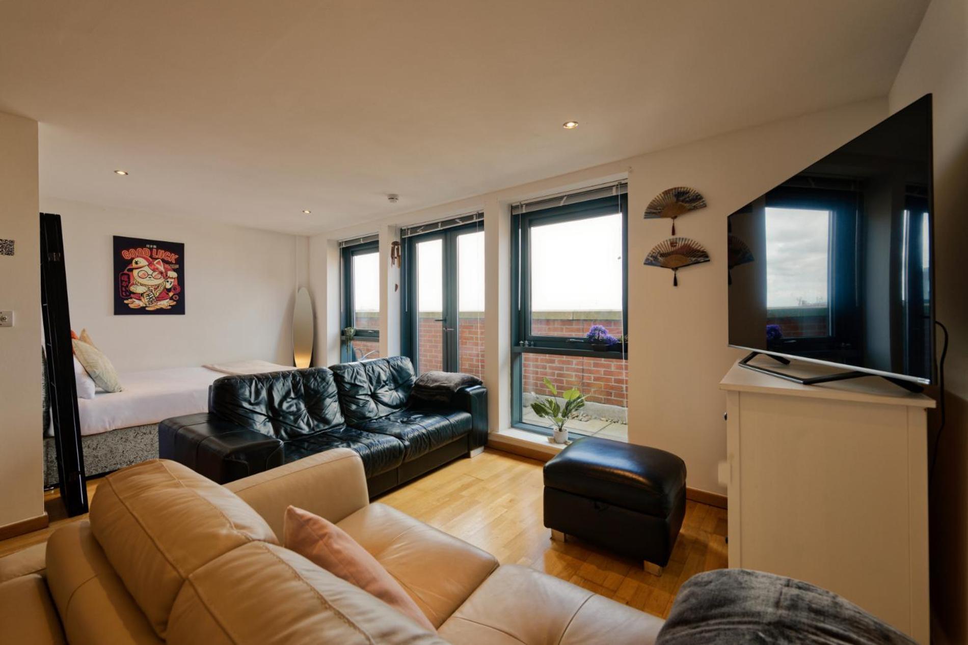 Apartamento Sidemersey Livings- Convenient And 2-bedroom Haven In L1